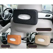 Роскошный автомобильный Прочный Магнитный потолочный тканевый ящик из искусственной кожи, многоцелевой тканевый чехол, автомобильные аксессуары