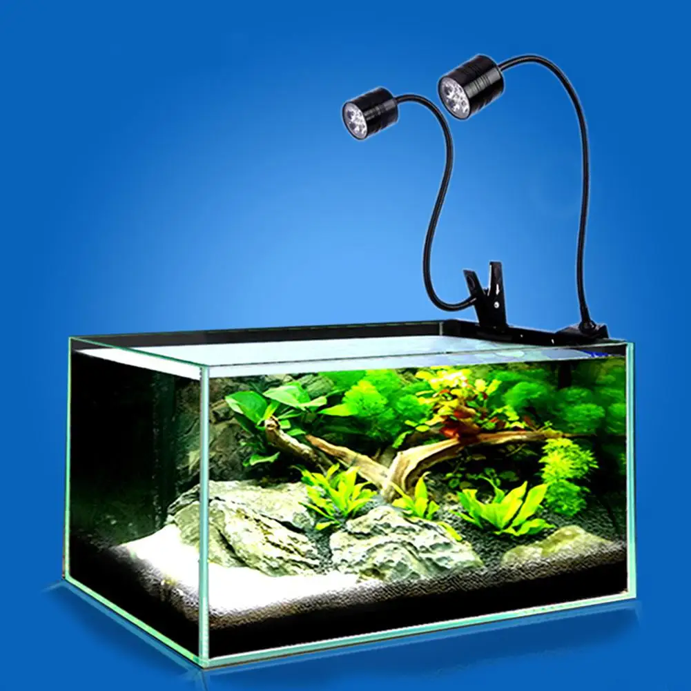 HobbyLane LED Aquarium Light, Fish Tank Light, Clip on Fish Tank Lighting