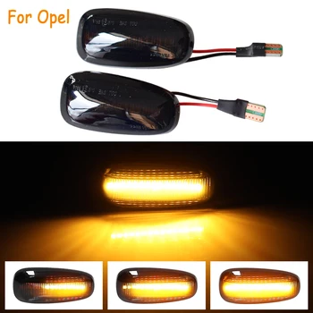 

LED Dynamic Turn Signal Side Marker Light Sequential Blinker Light For Opel Zafira A 1999-2005 Astra G 1998-2009