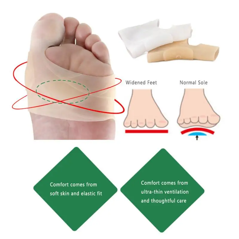 Big Bone Orthopedic Bunion Correction Pedicure Socks Silicone Hallux Valgus Corrector Braces Toes Separator Feet Care Tool TSLM1
