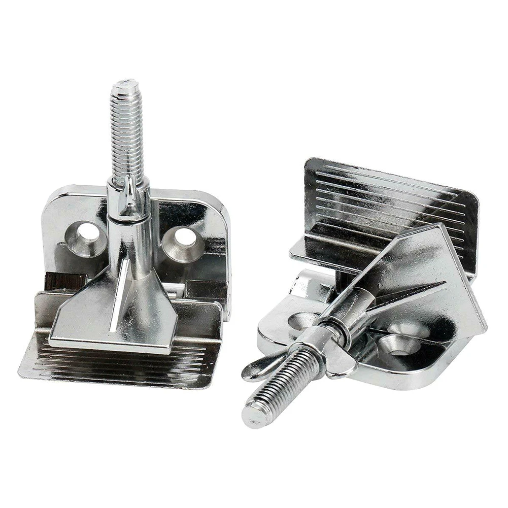 

2PCS Butterfly Thumbscrew Metal Frame DIY Hobby Parts Screen Printing Emulsion Fixing Squeegee Tool Durable Hinge Clamp