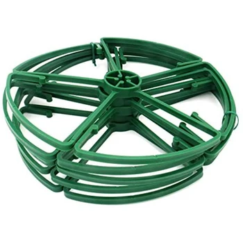 

10 Inch Flower/Plant Support Rings Garden Cane Support Frame, Pack of 20