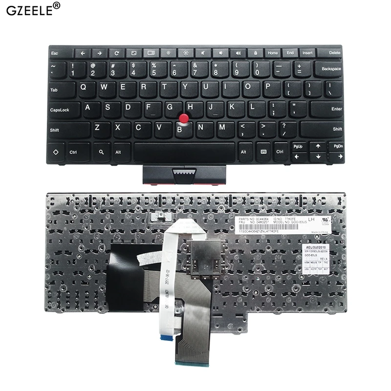 

US With mouse pole Black New English Laptop keyboard For Lenovo E220S E11 E12 E125 S220 X131 X121E X130E E120