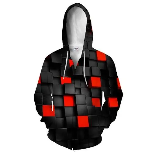 LMLLS-211 Мужская толстовка P мужские толстовки с капюшоном с 3D молнией модная толстовка с капюшоном зимняя повседневная одежда креативная куртка - Цвет: LMLLS-211