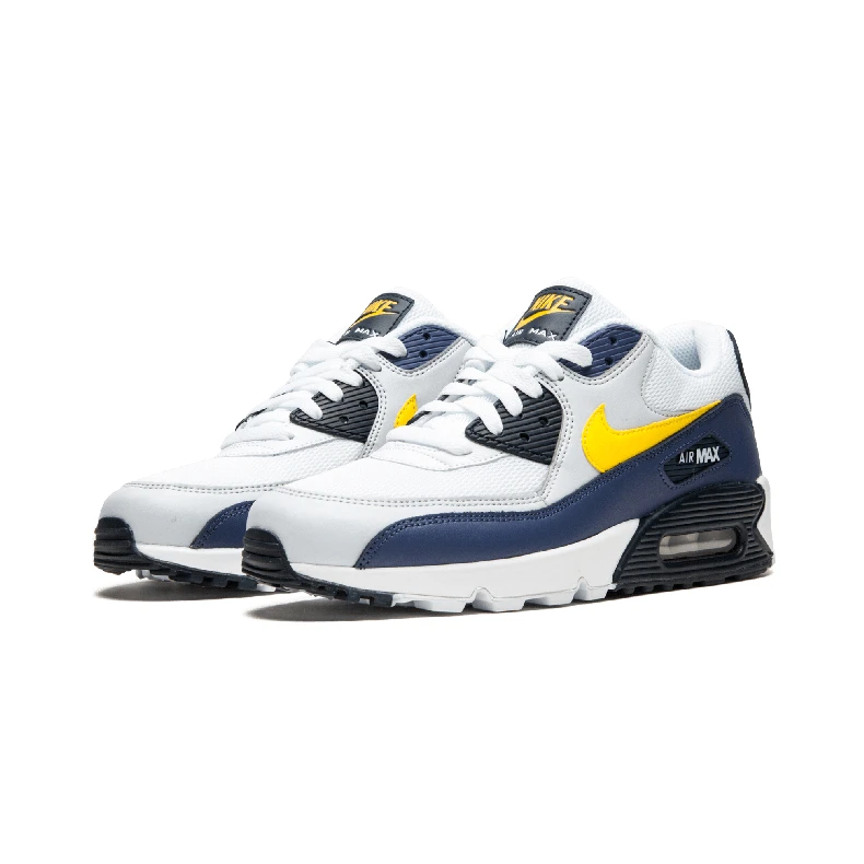 Оригинальные подлинные мужские кроссовки для бега NIKE AIR MAX 90, незаменимые спортивные уличные кроссовки, спортивная Дизайнерская обувь, 325213-131