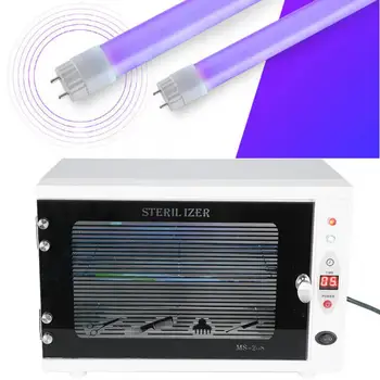 

Nail Art 13L UV Sterilizer Beauty Tool Disinfection Cabinet Sterilizing Machine (UK Plug 220V) Manicure Machine