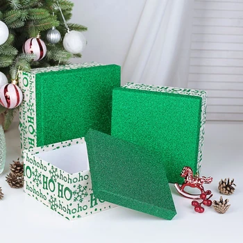 

Set of boxes 3 in 1, 22.6 x 22.6 x 11.8 - 17.5 x 17.5 x 9.8 cm 3488009