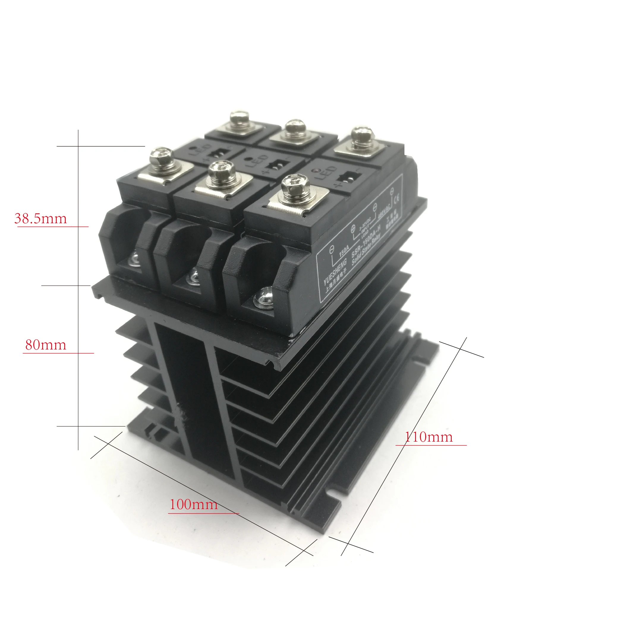 SSR-150DA-H/трехфазный Однофазное твердотельное реле для машины для производства кирпича