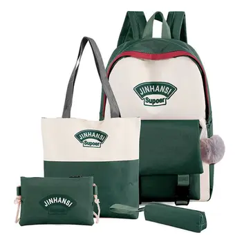 

Letter Backpacks Girls Stranger Things Candy Color School Bag Students Back to School Shoulders Backpacks Casual Bags
