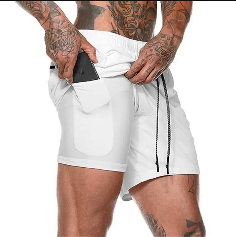 Men's Mtb Shorts 2 In 1double-deck Shorts Mens Fitness Bodybuilding Breathable Quick Drying Short Gyms Men Casual Joggers Shorts Men's Mtb Shorts 2 In 1double-deck Shorts Mens Fitness Bodybuilding Breathable Quick Drying Short Gyms Men Casual Joggers Shorts