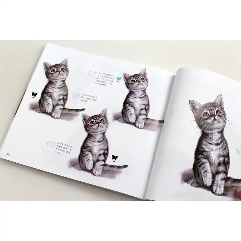 Color Pencil Realistic Painting Technique Book Animal Food Colored Pencil Drawing Sketch Tutorial Book Arts Photography Aliexpress