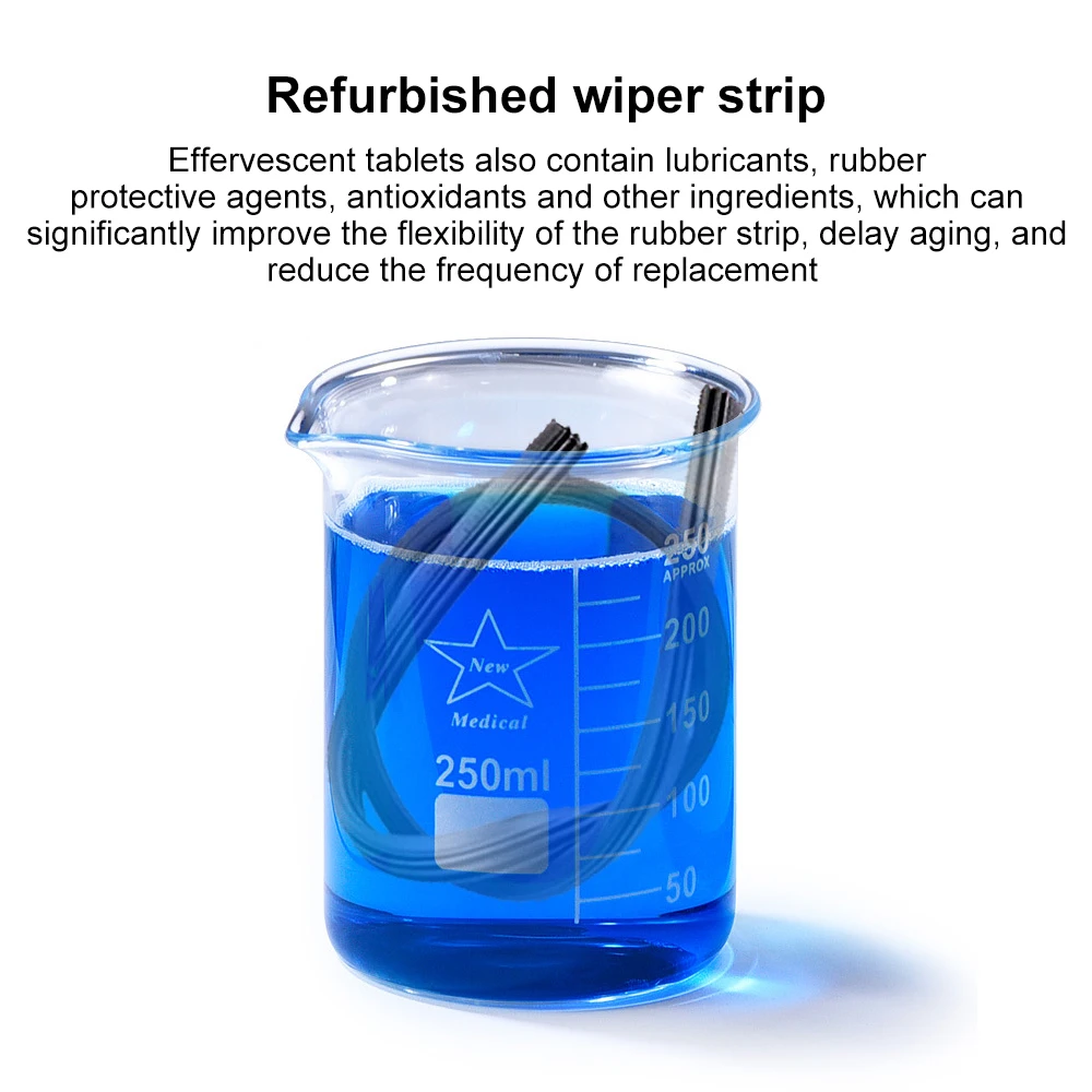 20/50/100 Pcs Car Solid Cleaner Effervescent Tablets Spray Cleaner Car Window Windshield Glass Cleaning Tool Auto Accessories 5