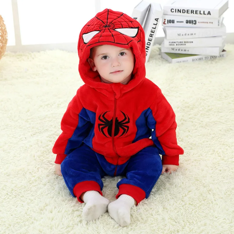 Baby Clothes Boy Girl Romper Animal Tigers Kigurumis Infant Rompers Onesie soft Warm Baby Clothing Cosplay kids Outfit Costume