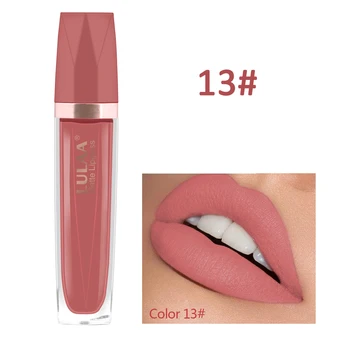 

LULAA Lip Gloss Glaze Velvet Long Lasting Moisturizing lmatte iquid lipstick lip tint waterproof clear lip gloss make up TSLM1