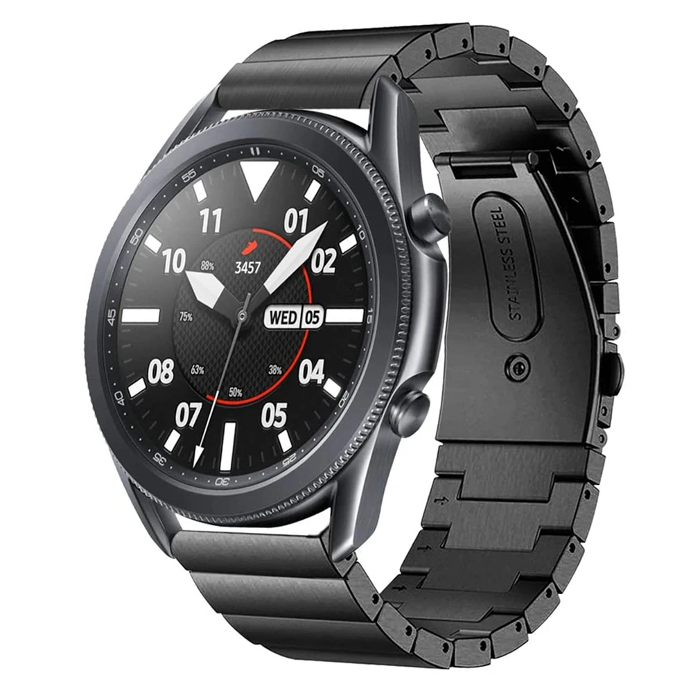 Ремешок 20 22 мм для samsung galaxy watch 3 band 45 41 active 2 gear s3 46 браслет amzfit bip huawei gt 2e correa|Ремешки