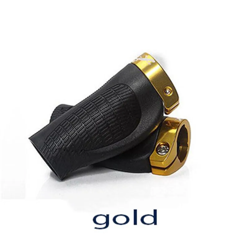 gold Propalm, 1 пара, 22,2 мм, велосипедная короткая рукоятка для Brompton, складная велосипедная резиновая рукоятка на руль, 7 цветов - Цвет: gold