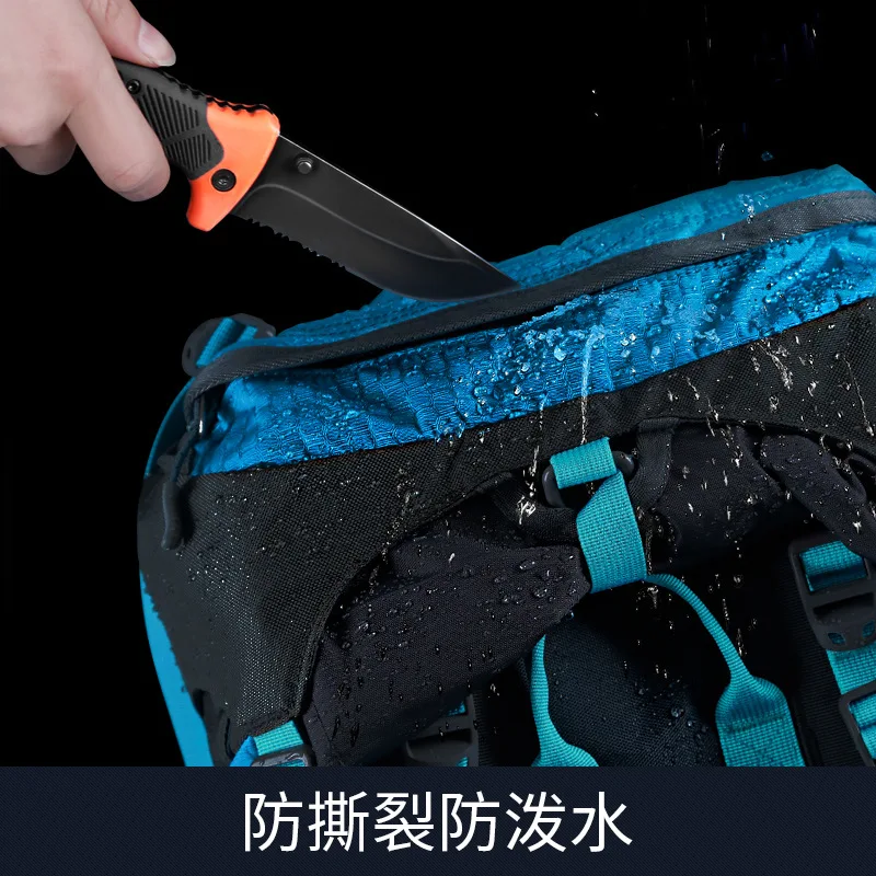 Hewolf 65L рюкзак для кемпинга большой емкости Скандинавская походная сумка из алюминиевого сплава Регулируемый CR рюкзак системы высокой нагрузки