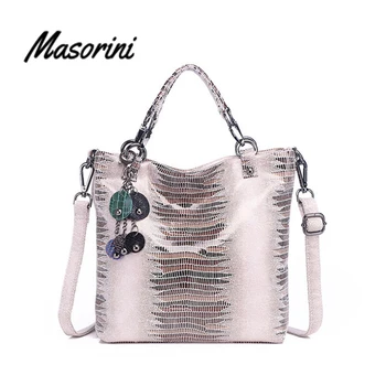 

2020 New Arrives Women Crocodile Leather Crossbody Bags Fashion Brand Women Hand Shoulder Bags Vintage Luxury Female handbags