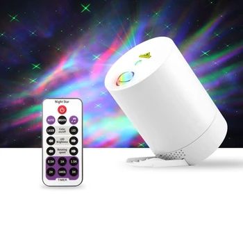 

2021 Colorful Starry Sky Projector LED Christmas Night Light Galaxy Projection Lamps Decoration Galaxy Starlight Star Sky light