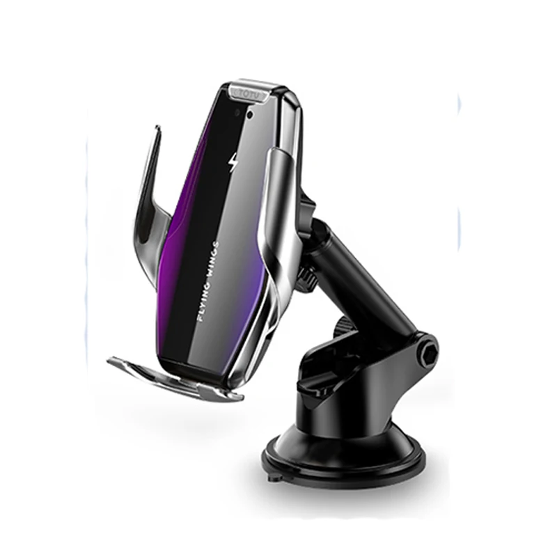 

15w Wireless Charging Phone Car Holder for iPhone 11 Pro Max Samsung LG Mobile Fast Charger smartphone Intelligent Infrared IY21