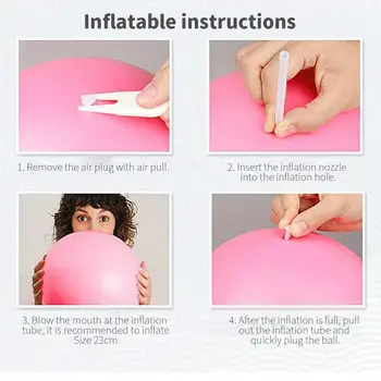 

25cm Ball Yoga Ball Pilates Ball Balance Random Color Training Health Abdominal