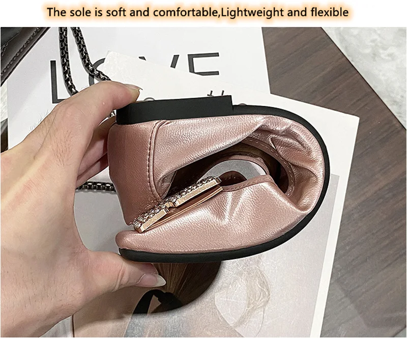 Big Size Women Flats Candy Color Shoes Woman Loafers Square Toe Slip on Fashion Flat Casual Shoes Woman Zapatos Mujer Size 43