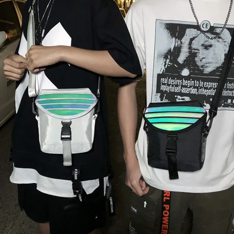 

2019 New Style Japanese-style Simple One-Shoulder Nylon Bag Fashion Men And Women Couples Small Mini Shoulder Bag Dual Purpose