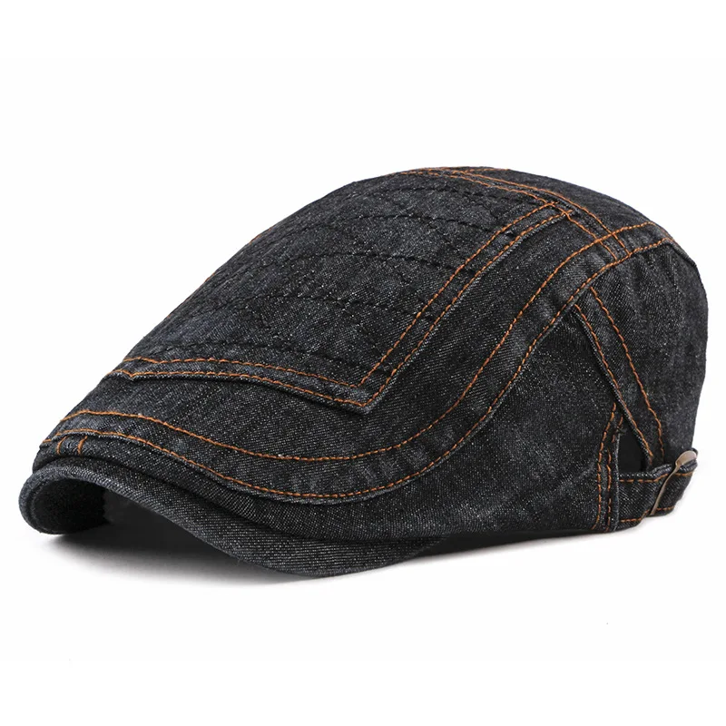 Джинсовые кепки для женщин и мужчин Sitka маляр шляпа Czapki Damskie Berret Casquettes Французский Берет Homme ковбойские джинсы шапки dsq