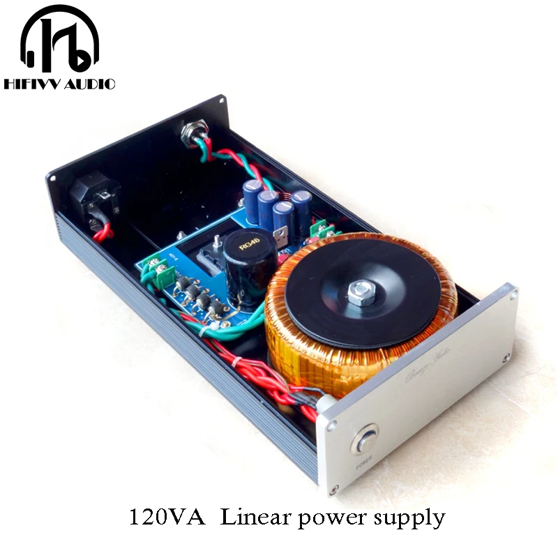 120 Вт 120ва HIFI ультра-низкий уровень шума линейный источник питания DC5V 9V 12V 15V 18V 24V LPS PSU