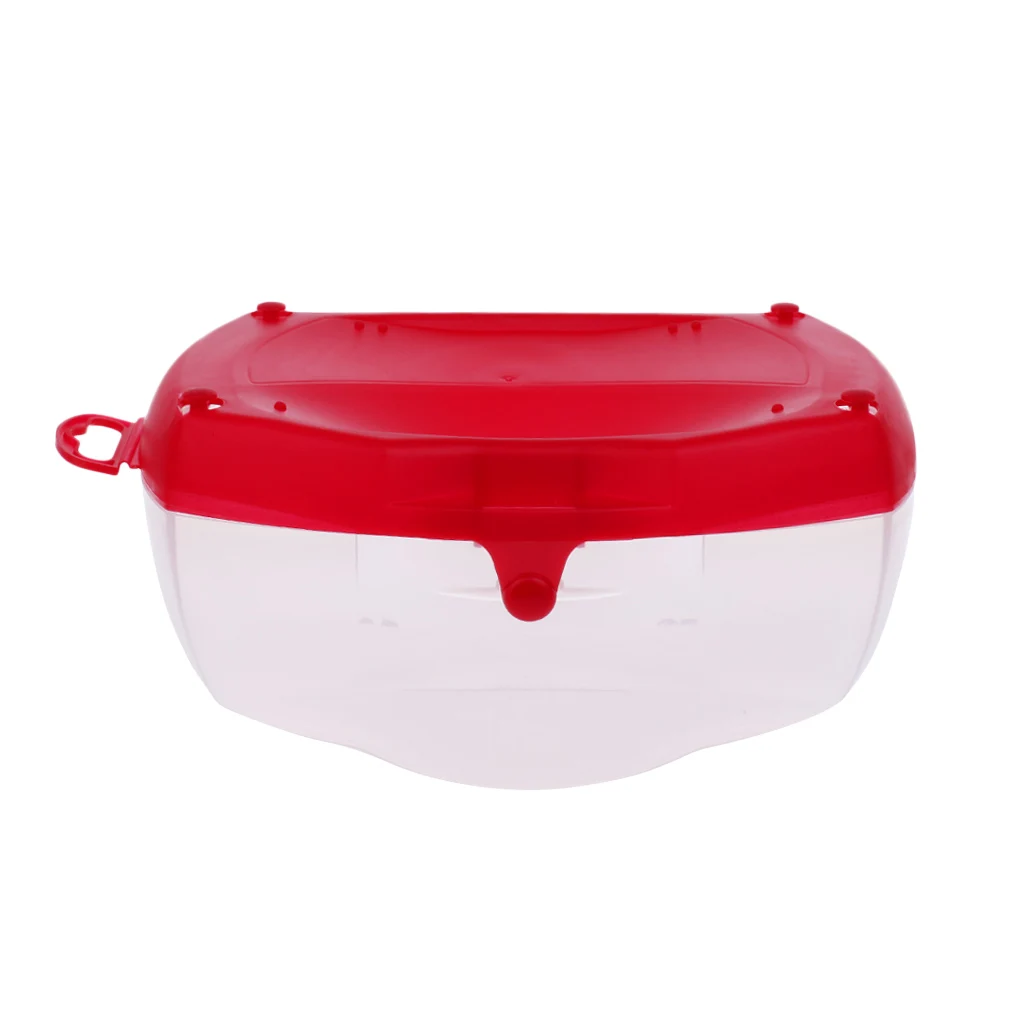 Portable Plastic Diving Mask Storage Box Snorkel Swimming Glasses Goggles Hard Case Scuba Dive Gear Protective Container