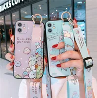 sumikko gurashi phone case with lanyard
