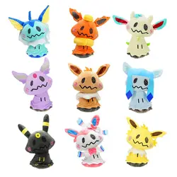 Новый 9 видов стилей 20 см/30 см Sylveon Eevee Umbreon Flareon vaporion Jolteon Espeon Leafeon Glaceon Косплей Mimikyu плюшевые куклы