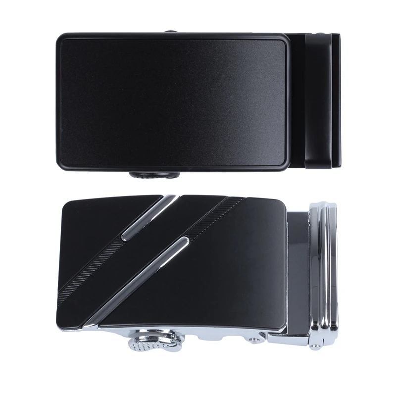 2 шт Мужская твердая Пряжка Автоматическая трещотка кожаный ремень пряжка с