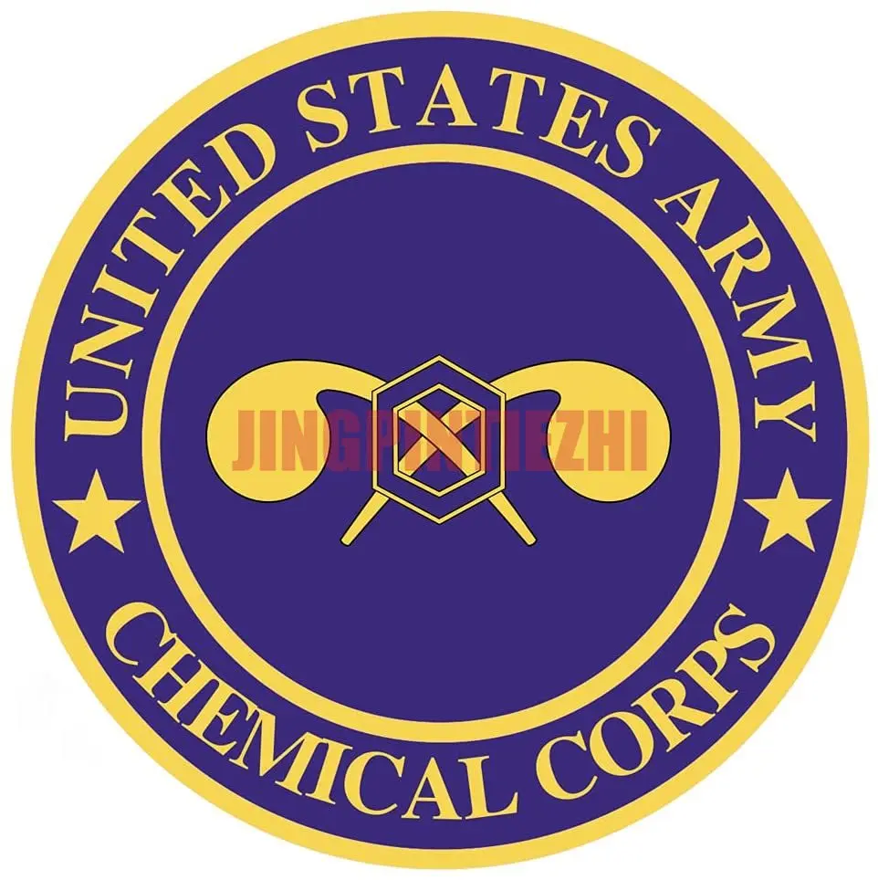 

Personality Car StickerCar Sticker USA*Chemical Corps Vinyl Sticker for Car Trunk Racing Helmet Motorcycle Stickers