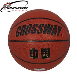 CROSSWAY тренировочный мяч Стандартный баскетбольный мяч #7 мяч для взрослых PU резиновый тренировочный соревнования Крытый открытый высокий