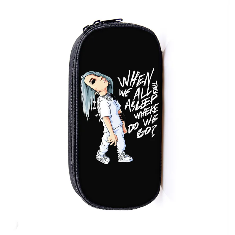 3 Billie Eilish рюкзаки женские/мужские школьные сумки для ноутбука дорожные сумки подростковый рюкзак для ноутбука нейлоновый Mochila Pusheen сумка - Цвет: 3