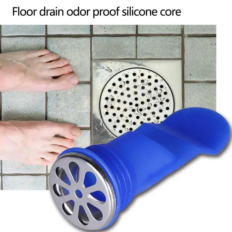 New Silicone Sink Hair Filter Strainer Floor Drain Hair Catcher Plug Water Stopper Home Kitchen Bathroom Toilet Accessories