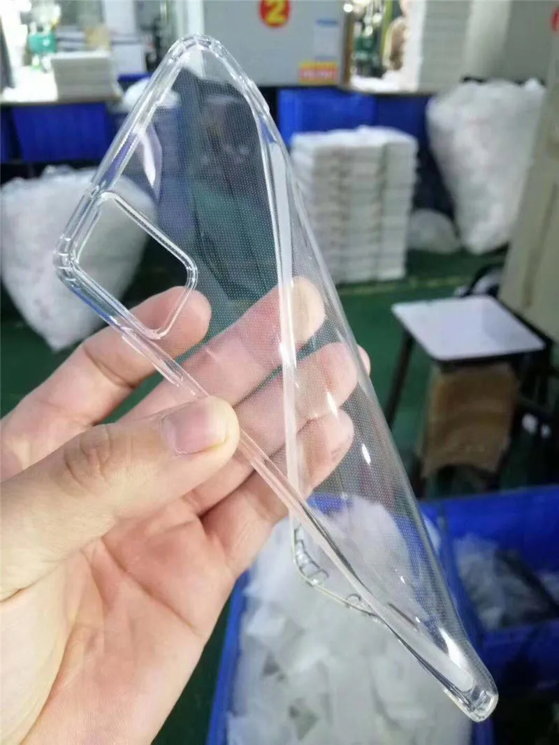 100 шт./лот, DHL чехол для samsung Galaxy S11 S11 Plus, силиконовый прозрачный мягкий ТПУ резиновый чехол для samsung S11E M40S 60S 80S