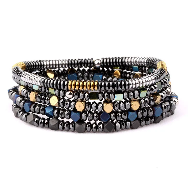 Cadena Hombre Collar Perlas Hombre GAVU Collar De Piedras Naturales Y Cristales Para Hombres Con Pulseras Hombre Collar Conchas Hombre