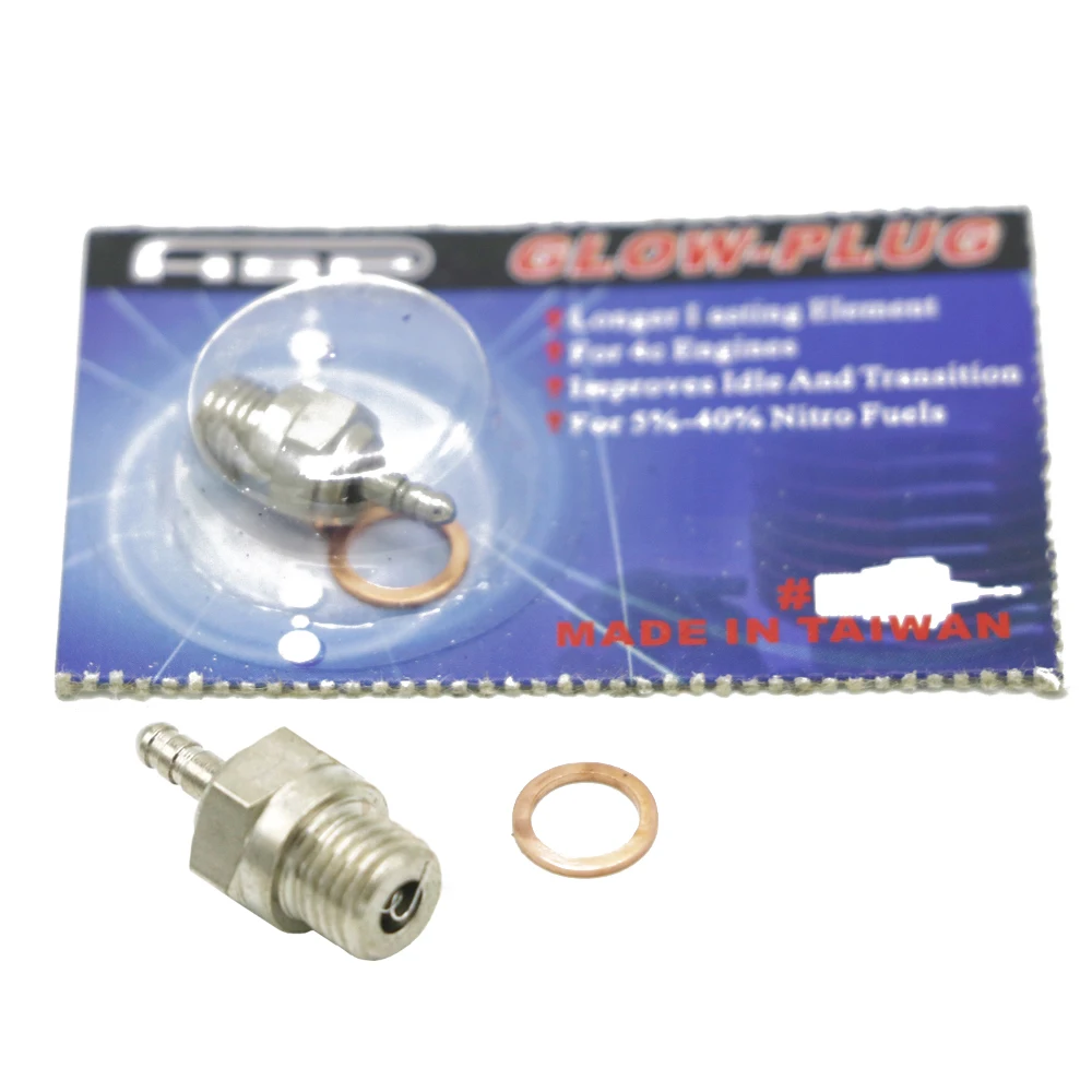 Bougie Glow Plug #8 Universelle N3/N4 - Pour Moteur Nitro HSP Et Autres - Pièce De Rechange RC