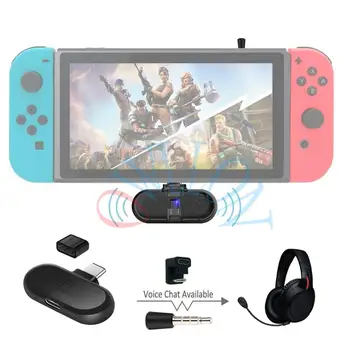 

Gulikit Route + PRO Wireless CSR Bluetooth 2.1 + EDR Type-C USB Adapter Audio Transmitter Transceiver for Nintendo Switch 025