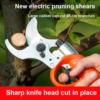 

Electric Shears 36V 450W Cordless Pruner Lithium Battery Branches Cutter Shear Scissors for Fruit Treen Garden Pruning Tools