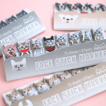 

8pcs/pad Clearance Sale Lovely Pet Post It Creative Expression Memo Pad Sticky Notes Cute Stationery