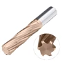 OYYU Carbide Spiral Flutes Reamer H7 3mm to 12.5mm Straight Shanks Machine Coated Tungsten Steel Reamers 1pcs 3
