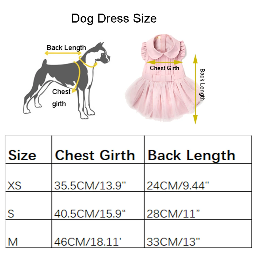 dog dress size