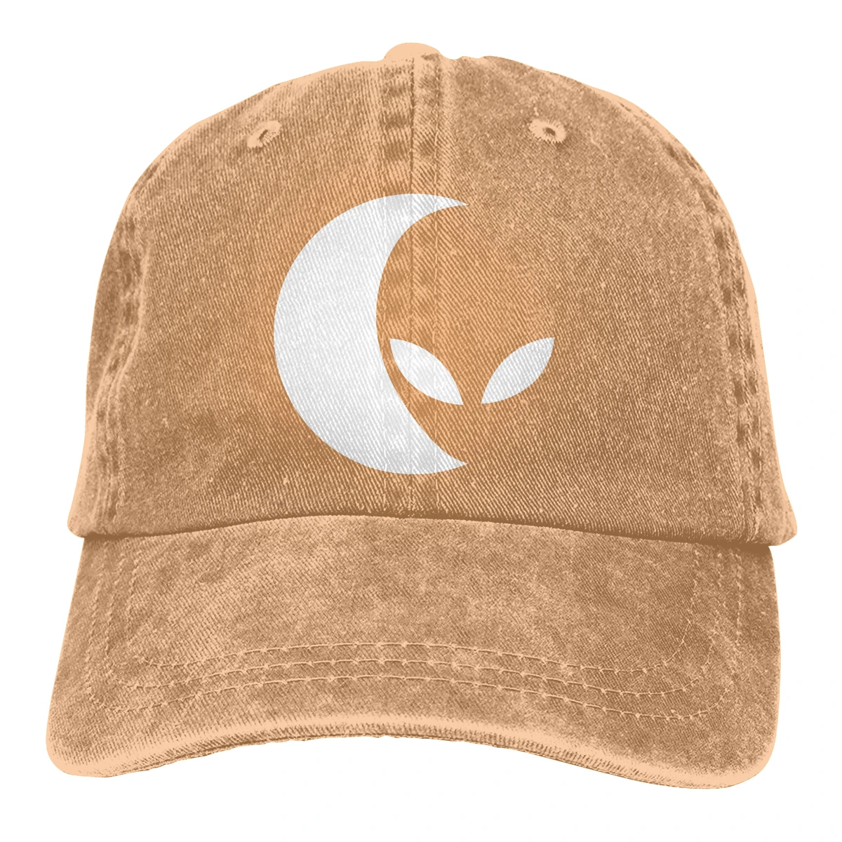 Alien Moon Casquette Deep Heather Мужская и женская джинсовая бейсболка с ремешком на спине регулируемая шляпа для папы и гольфа - Цвет: Хаки