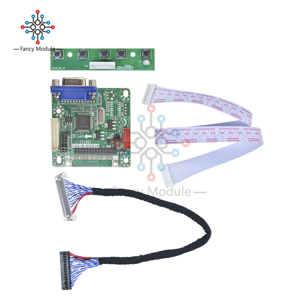 Diymore MT6820 B универсальная LVDS плата управления ЖК экраном 5V 10 &quot 42&quot ноутбук