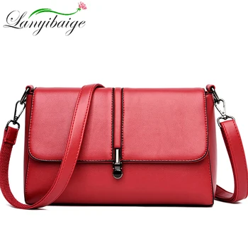 

LANYIBAIGE New Woman Crossbody Bags High Quality Leather Handbags Luxury Bag Designer Famous Brand Shoulder Bags For Women 2020