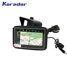 

Karadar MT4302 Motorcycle GPS Moto Navigator IPX7 Waterproof Free Map Update WinCE6.0 System 4.3 Inch Touchscreen