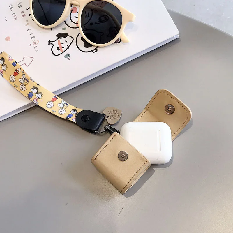Чехол для наушников для Airpods 1 2 чехол Роскошный кожаный чехол для Apple AirPods pro3 защитный с кольцами для ключей аксессуары чехол